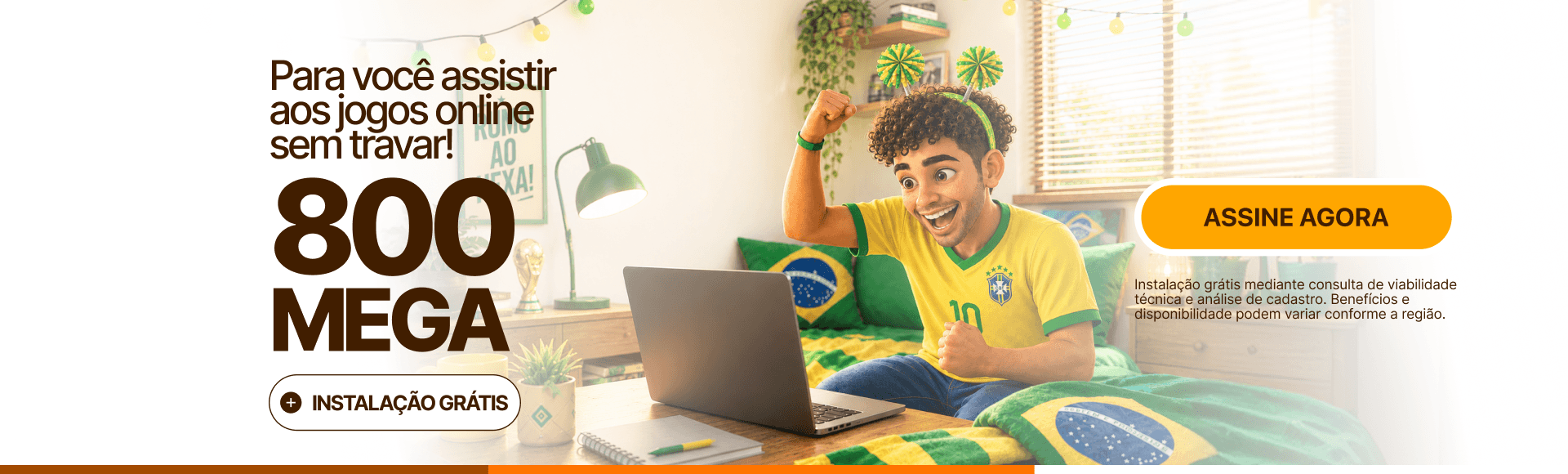 Para você assistir aos jogos online sem travar